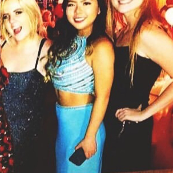 LIMITED EDITION SHERRI HILL 2 PIECE PROM DRESS - Picture 3 of 3